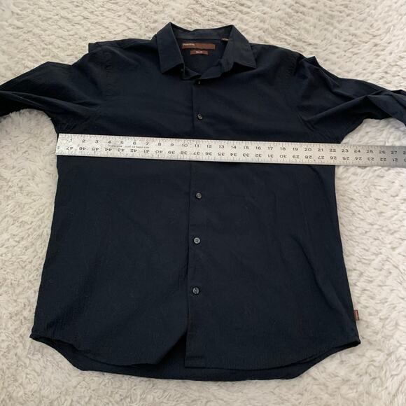 Perry Ellis Slim Fit Button Down Shirt - Picture 3 of 5